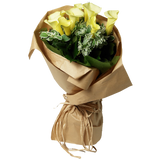 Calla Lilies with Matching Greens