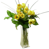 Tulips Arranged in a Vase